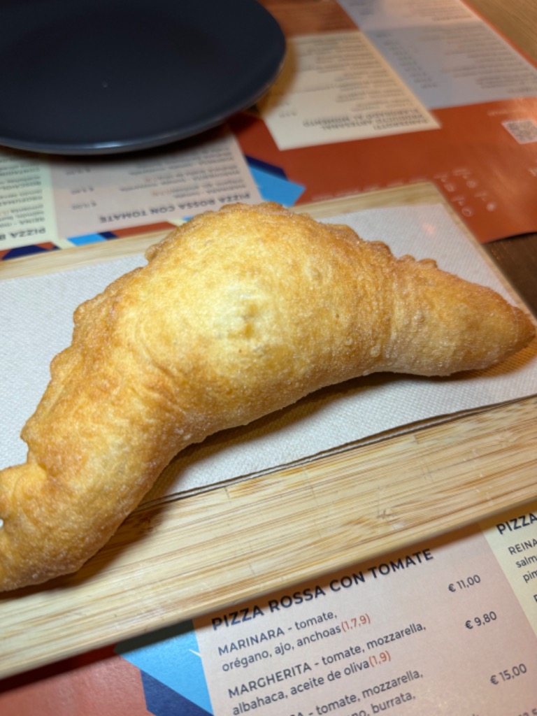 Carta de Restaurantes en Valencia, MASA MADRE, Panzerotti 4 quesos