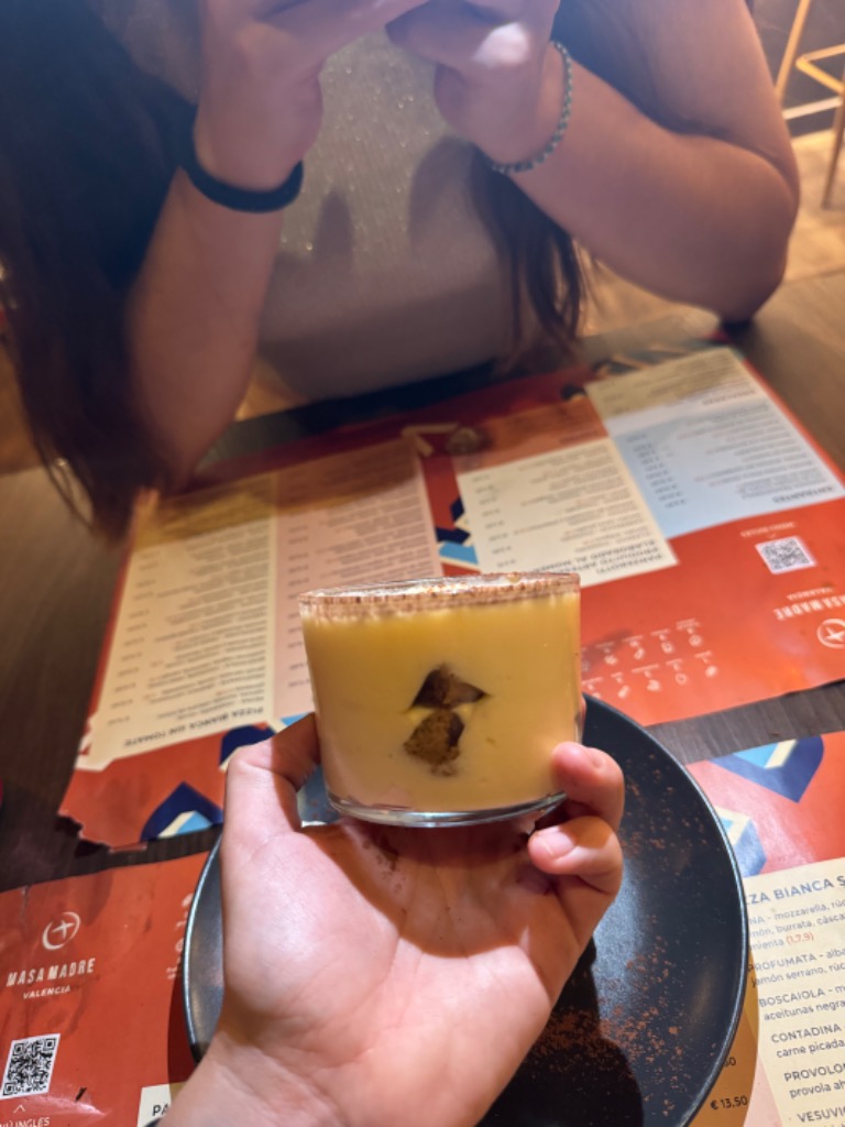 Carta de Restaurantes en Valencia, MASA MADRE, Tiramisu