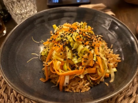 Carta de Restaurantes en Valencia, MUMA Restaurante, Wok de verduras