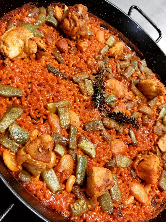 Carta de Restaurantes en Valencia, Quinze, Paella valenciana