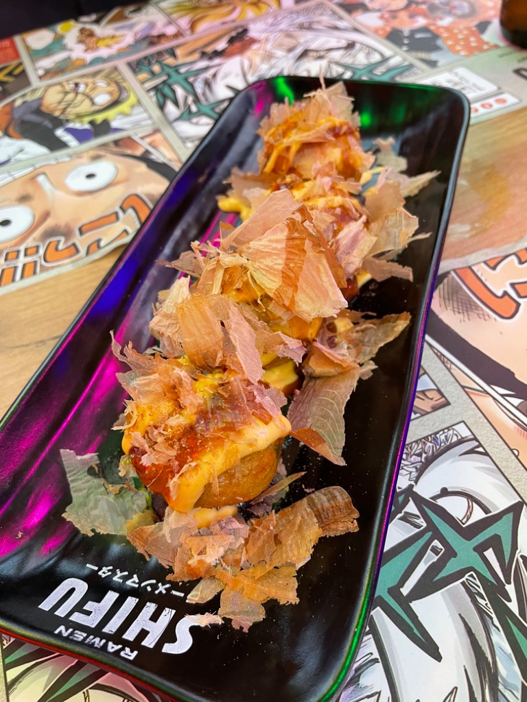 Carta de Restaurantes en Valencia, Ramen Shifu - Gran Via, Takoyaki (bolas de pulpo)