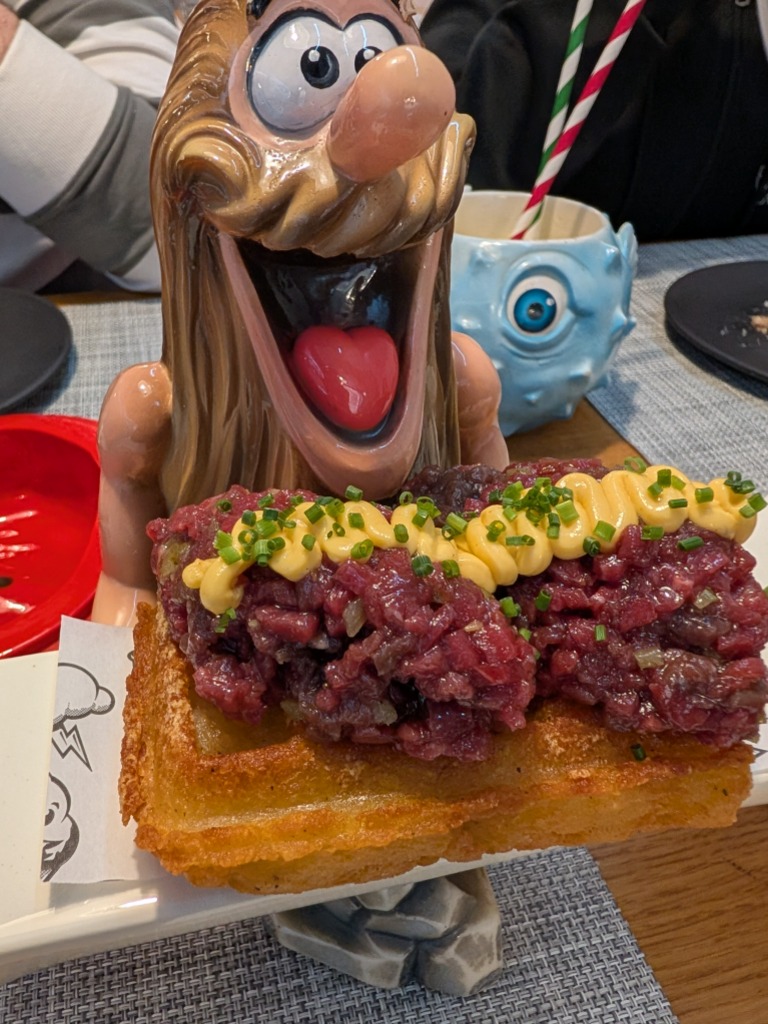 Carta de Restaurantes en Valencia, Restaurante FUN-TASTIK, Gofre cavernícola