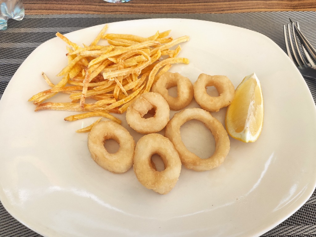 Carta de Restaurantes en Valencia, Restaurante Nágora, Calamares a la romana (menú del día)