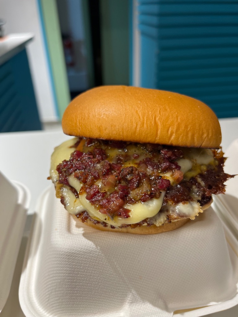 Carta de Restaurantes en Valencia, Smash & Go, Smash con bacon jam y queso