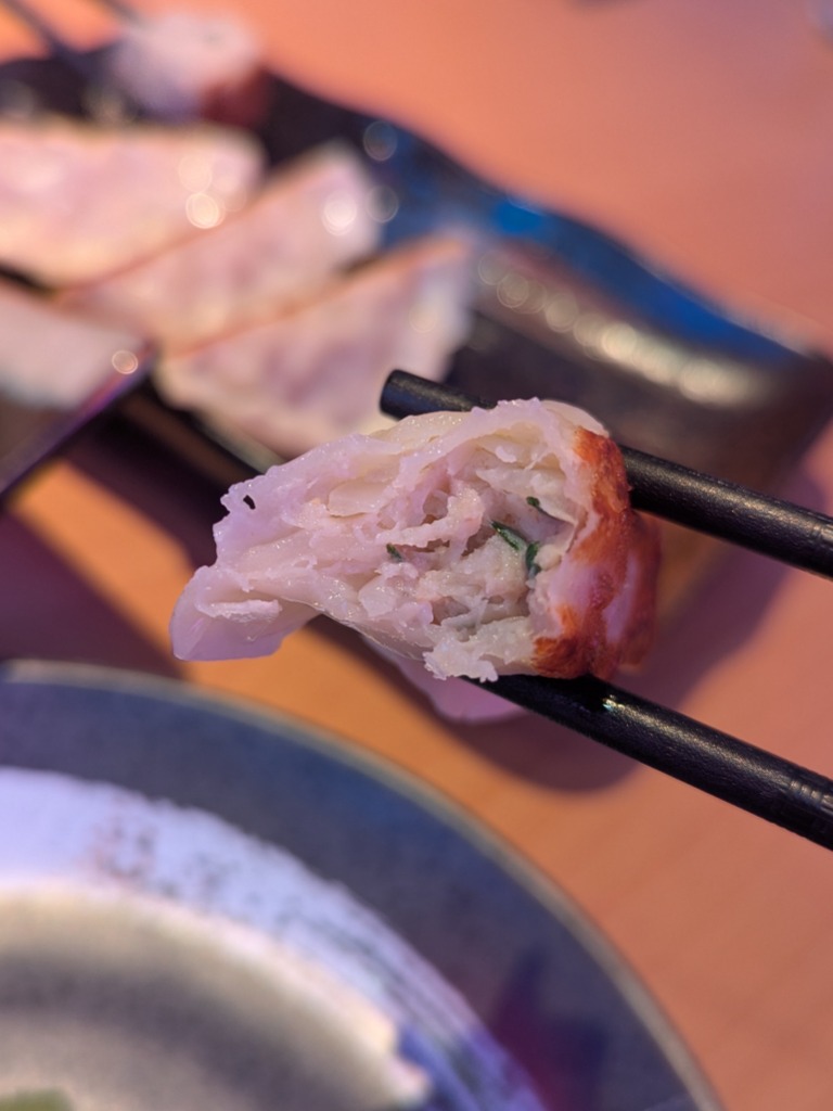 Recomendación gastronómica de Valencia: Gyozas de pollo