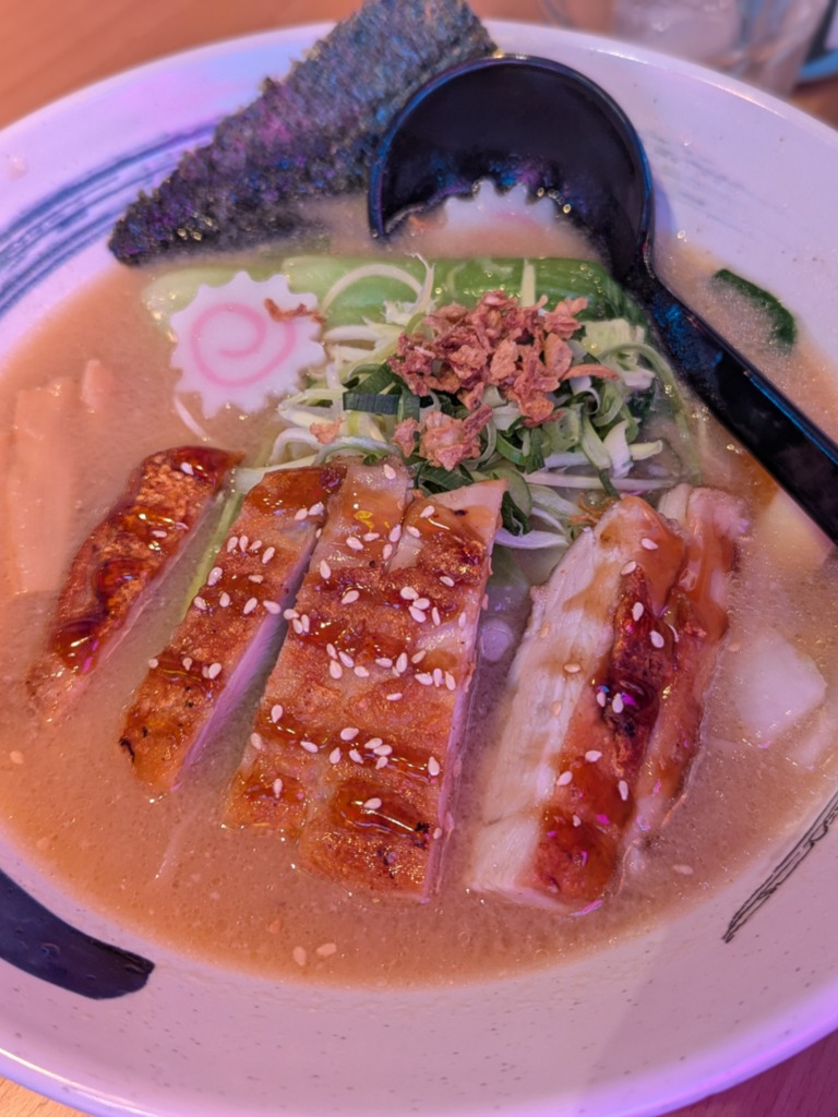 Recomendación gastronómica de Valencia: Pollo Teriyaki miso ramen