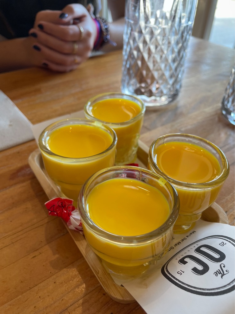 Carta de Restaurantes en Valencia, The Orange Club, Chupito de mango