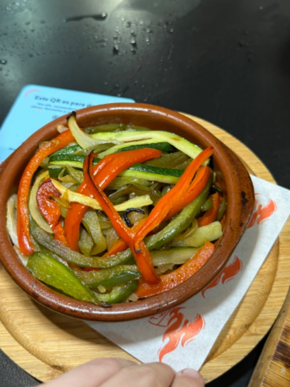 Carta de Restaurantes en Valencia, Tot Brasa, Variedad de verduras