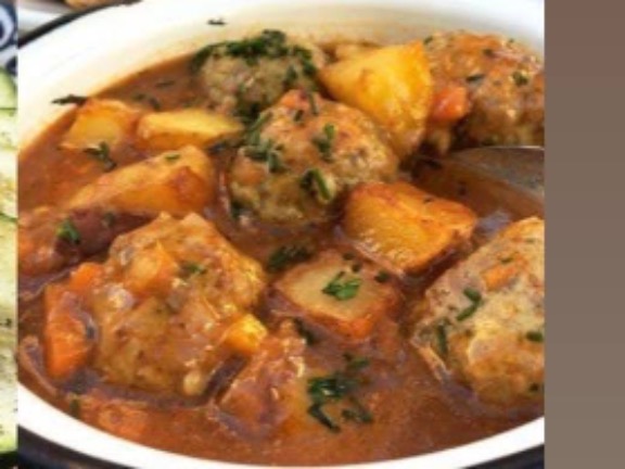 Menu of Restaurants in Valencia, Vermudez, Albóndigas al vermut