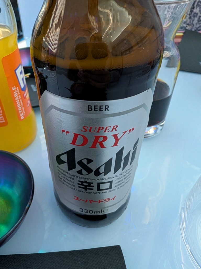 Menu of Restaurants in Valencia, Voltereta, Bienvenido a Kioto, Cerveza Asahi