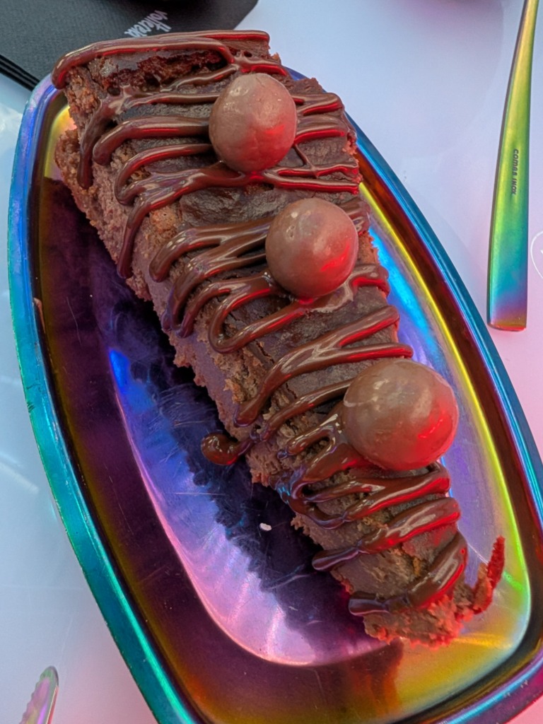 Menu of Restaurants in Valencia, Voltereta, Bienvenido a Kioto, Kioto's chocolate cake