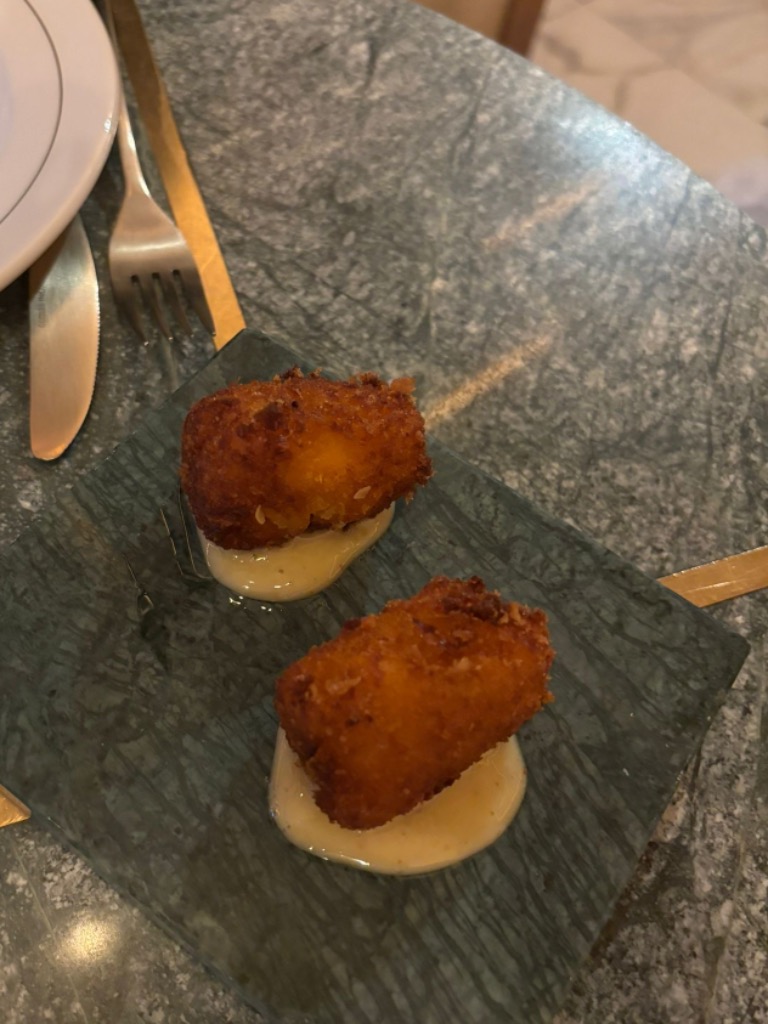 Valoración y opiniones de comida y bebida en Valencia, Voltereta, Bienvenido a Manhattan, Croquetas
