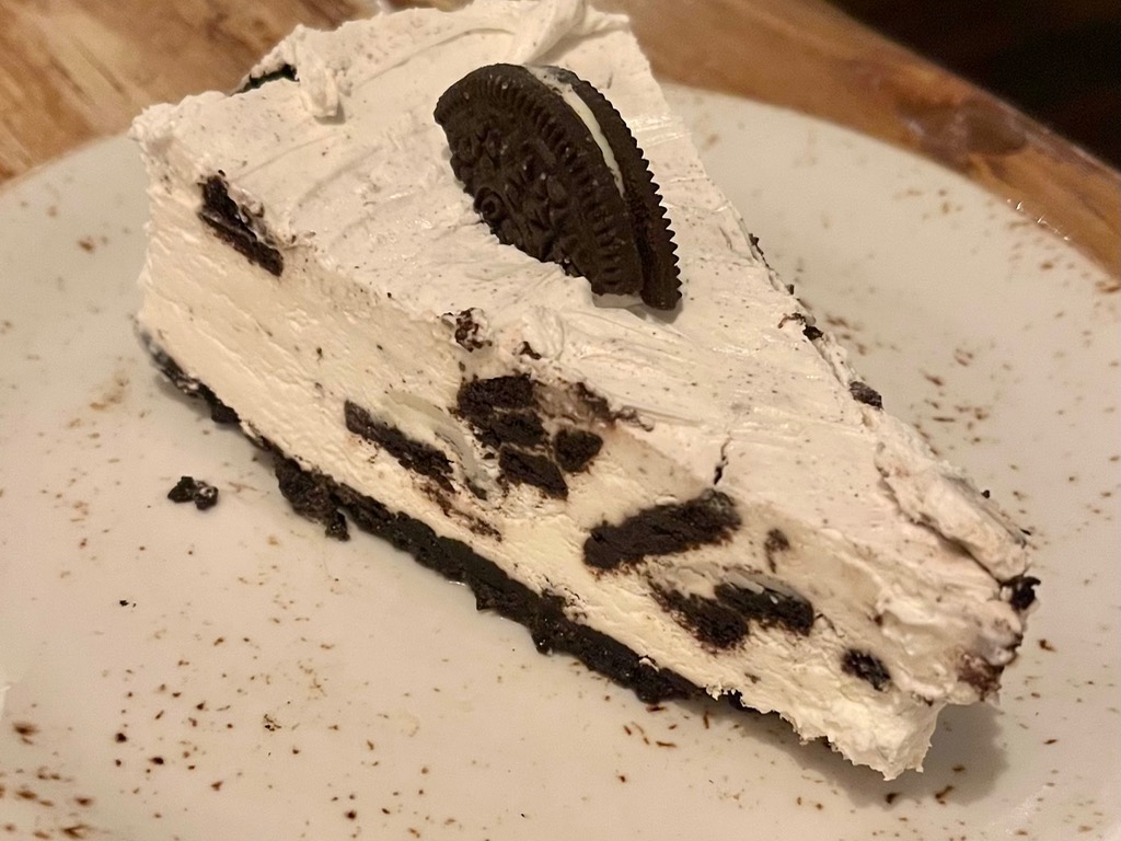 Menu of Restaurants in Valencia, Voltereta, Bienvenido a Manhattan, Tarta de oreo