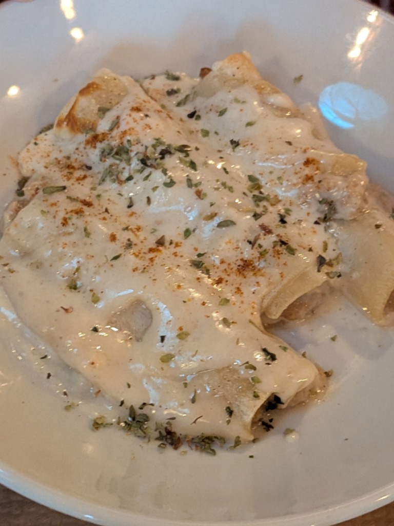 Menu of Restaurants in Valjunquera, Bar Restaurante La Telleria, Canelones de carne