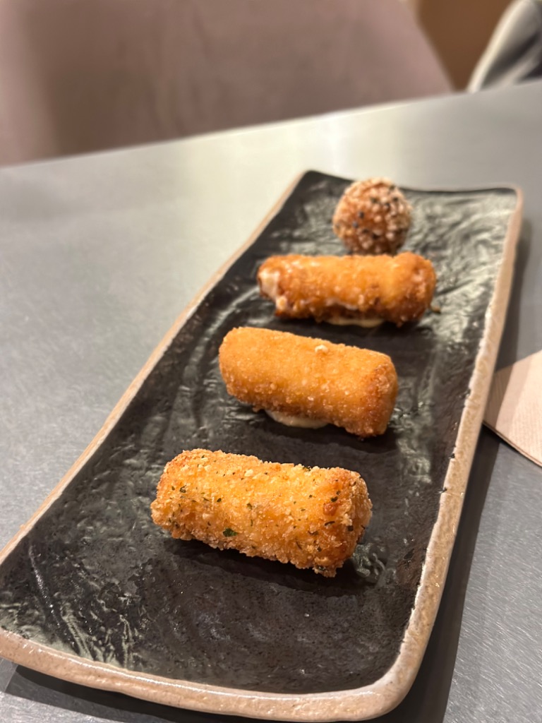 Carta de Restaurantes en Vilafranca del Penedès, Restaurant Cèntric Gastro-Bar, Surtido de croquetas