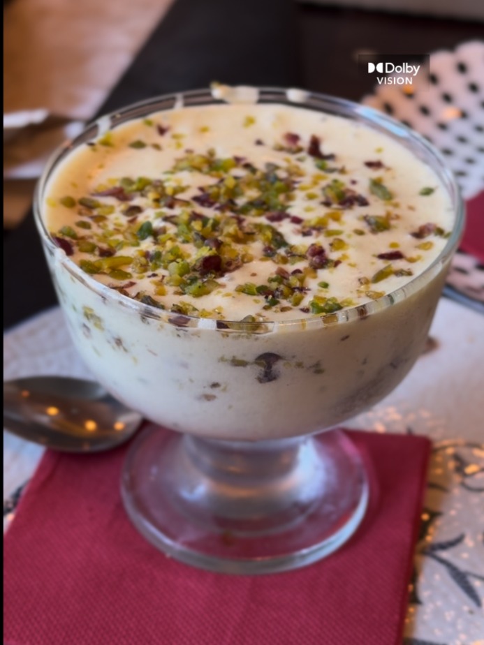 Menu of Restaurants in Vilassar de Mar, A Legna, Tiramisú de pistacho