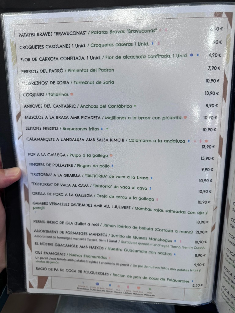 Review and opinions of food and drinks in Vilassar de Mar, Anxaneta, Anxaneta