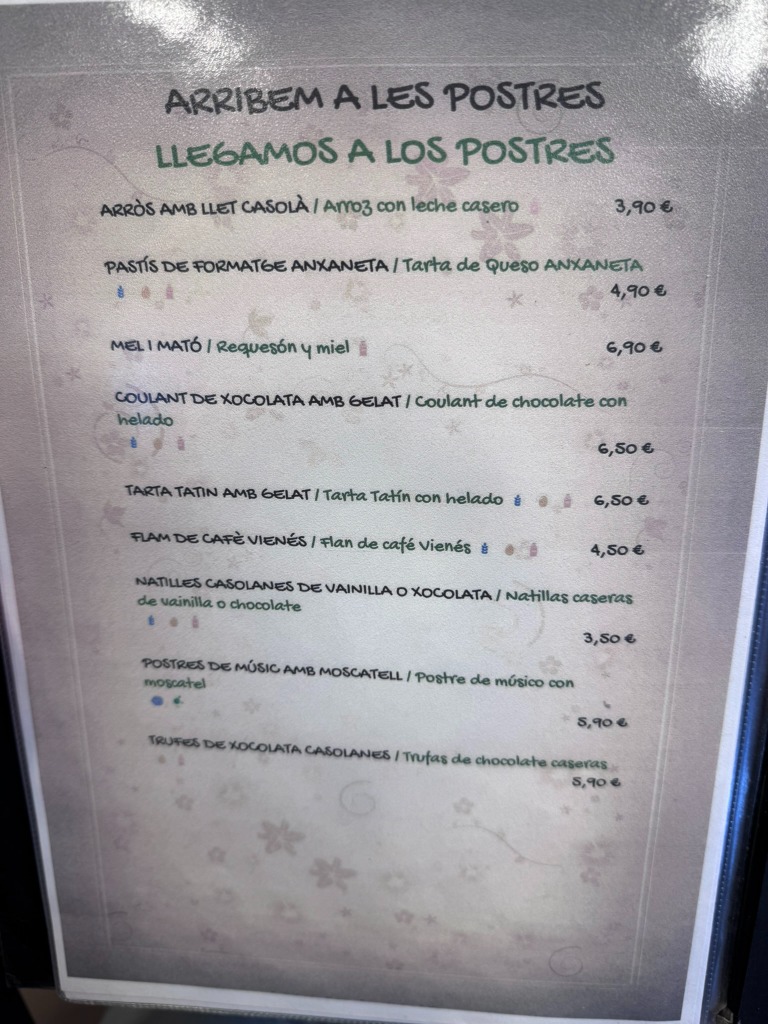 Review and opinions of food and drinks in Vilassar de Mar, Anxaneta, Anxaneta