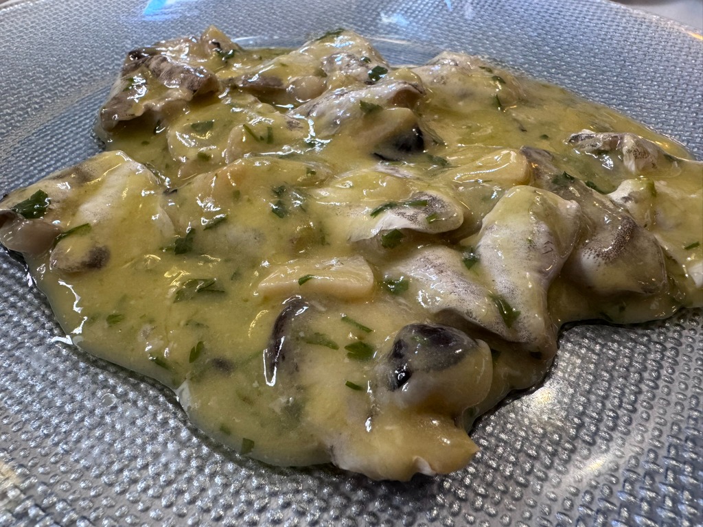 Carta de Restaurantes en Vilassar del Mar, CAL TITO - VILASSAR, Kokotxas al pil-pil