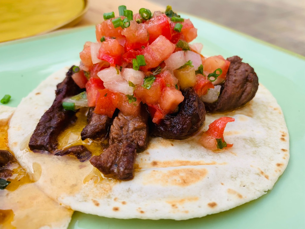Menu of Restaurants in Vilassar de Mar, El Ben Parit, Tacos de entraña