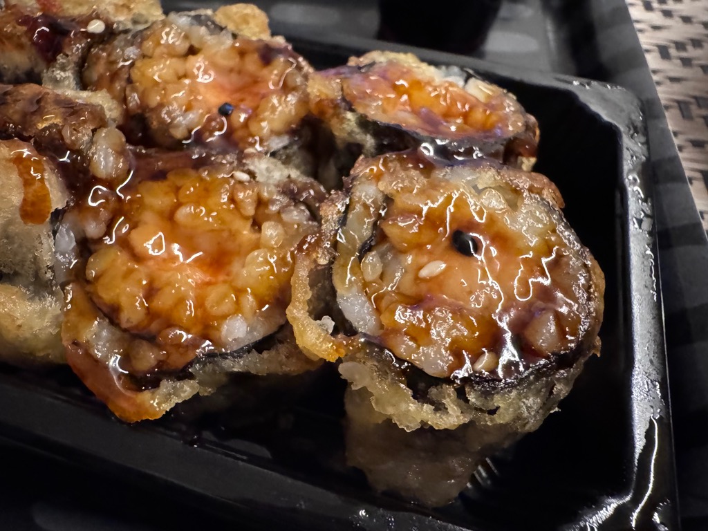 Carta de Restaurantes en Vilassar del Mar, Restaurant 48, Maki de foie de oca tempurizado