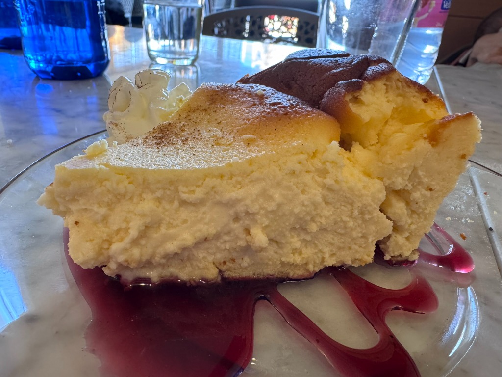 Carta de Restaurantes en Vilassar del Mar, Taberna Marina desde 1947, Tarta de queso