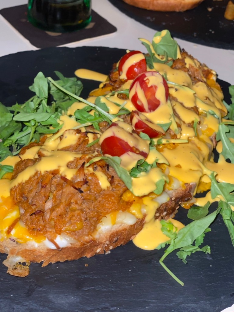 Carta de Restaurantes en Villajoyosa, Cafetería Miami, Tosta PULLED PORK