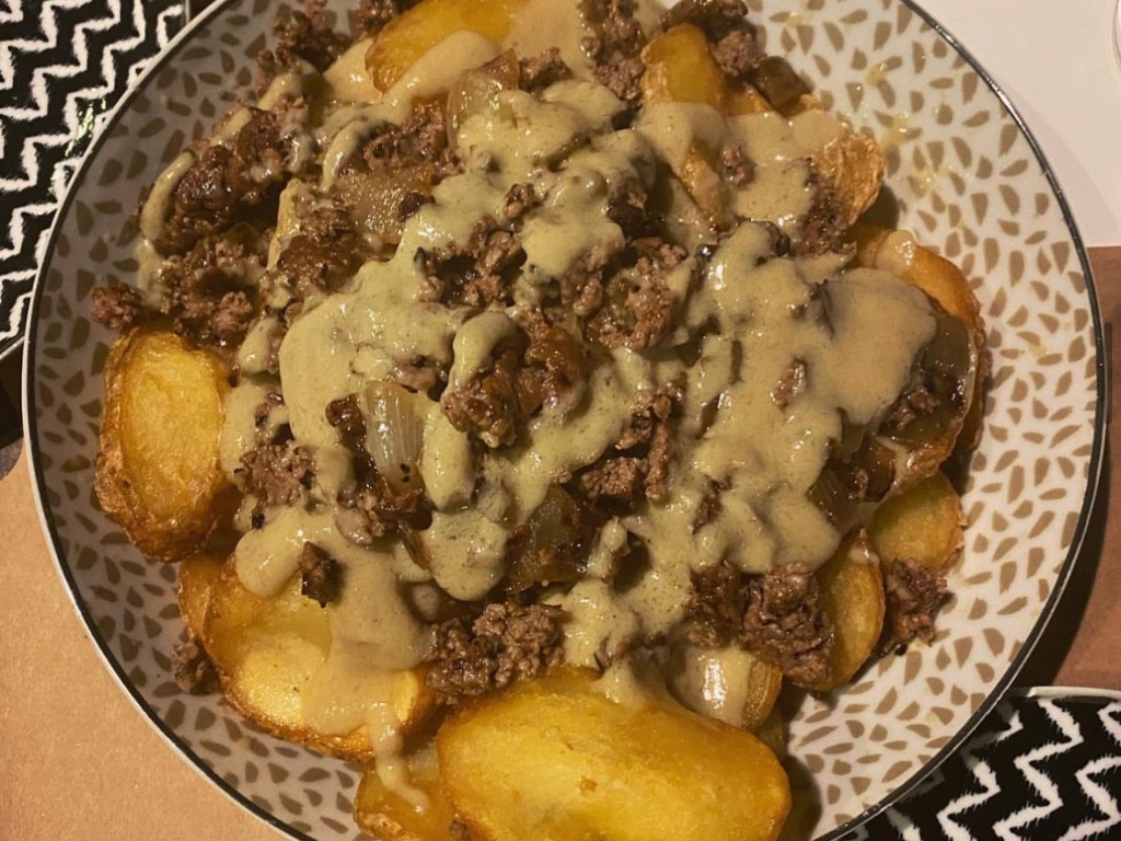 Carta de Restaurantes en Villajoyosa, Hamburguesería B&B l’Arsenal, Patatas arsenal