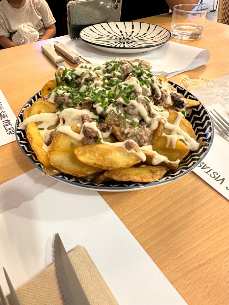 Carta de Restaurantes en Villajoyosa, Hamburguesería B&B l’Arsenal, Patatas fritas con salsa arsenal