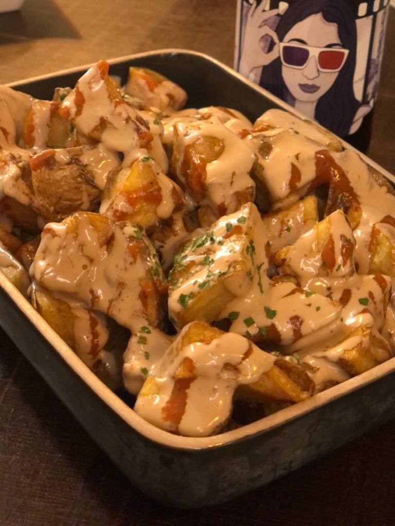 Menu of Restaurants in Villajoyosa, Olimpia, Patatas bravas