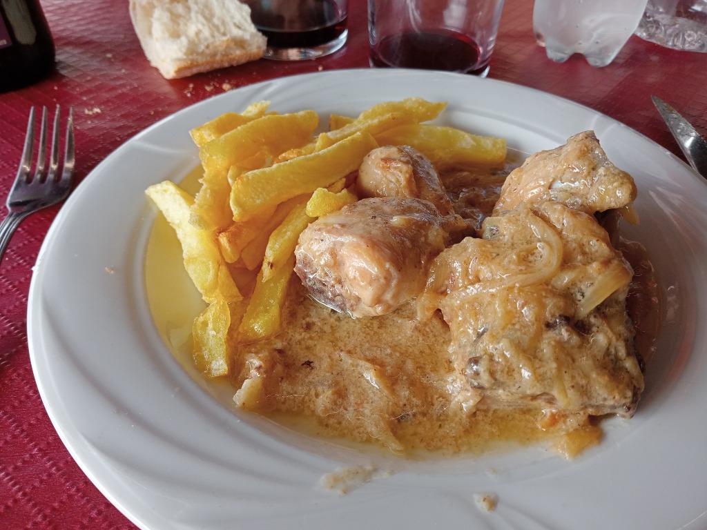 Carta de Restaurantes en Villatuerta, Restaurante El Mirador, Pollo al whisky