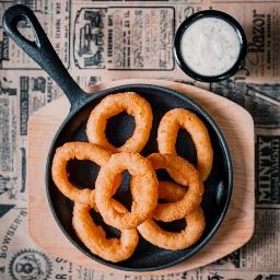 Carta de Restaurantes en Vitoria-Gasteiz, Ark Grill, Aros de Cebolla (7 uds)