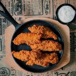 Carta de Restaurantes en Vitoria-Gasteiz, Ark Grill, Crunchy tenders (5 uds)