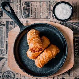 Carta de Restaurantes en Vitoria-Gasteiz, Ark Grill, Rollitos de queso feta (3 uds)