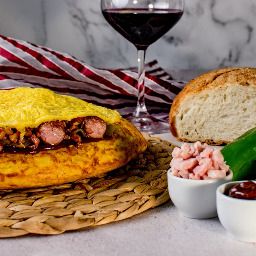 Carta de Restaurantes en Vitoria-Gasteiz, Klaritxu, Tortilla Mississippi Grande