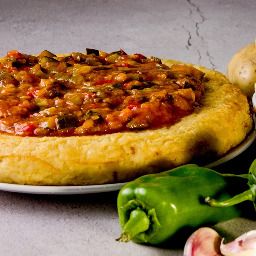 Carta de Restaurantes en Vitoria-Gasteiz, Klaritxu, Tortilla Pisto Grande