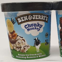 Carta de Restaurantes en Vitoria-Gasteiz, Pollo Bueno, Helado Ben & Jerry´s Chunky Monkey
