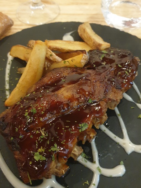 Carta de Restaurantes en Vitoria-Gasteiz, Restaurante Deslorian, Costilla a baja temperatura