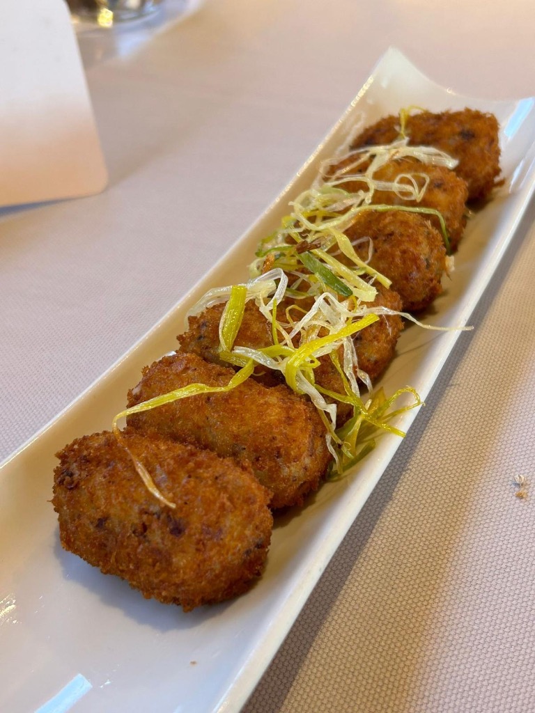 Carta de Restaurantes en Vizmalo, Finca Santa Rosalía, Croquetas