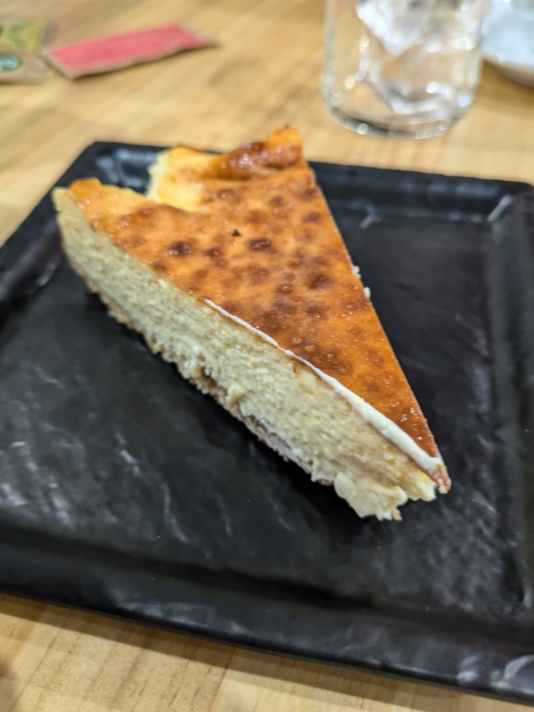 Menu of Restaurants in Zaragoza, B de Burger, Tarta de queso