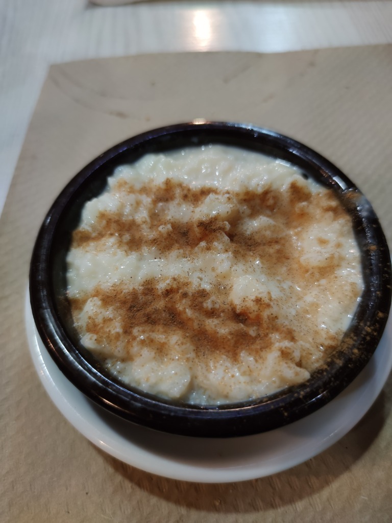 Carta de Restaurantes en Zaragoza, Bar La Trobada, Arroz con leche