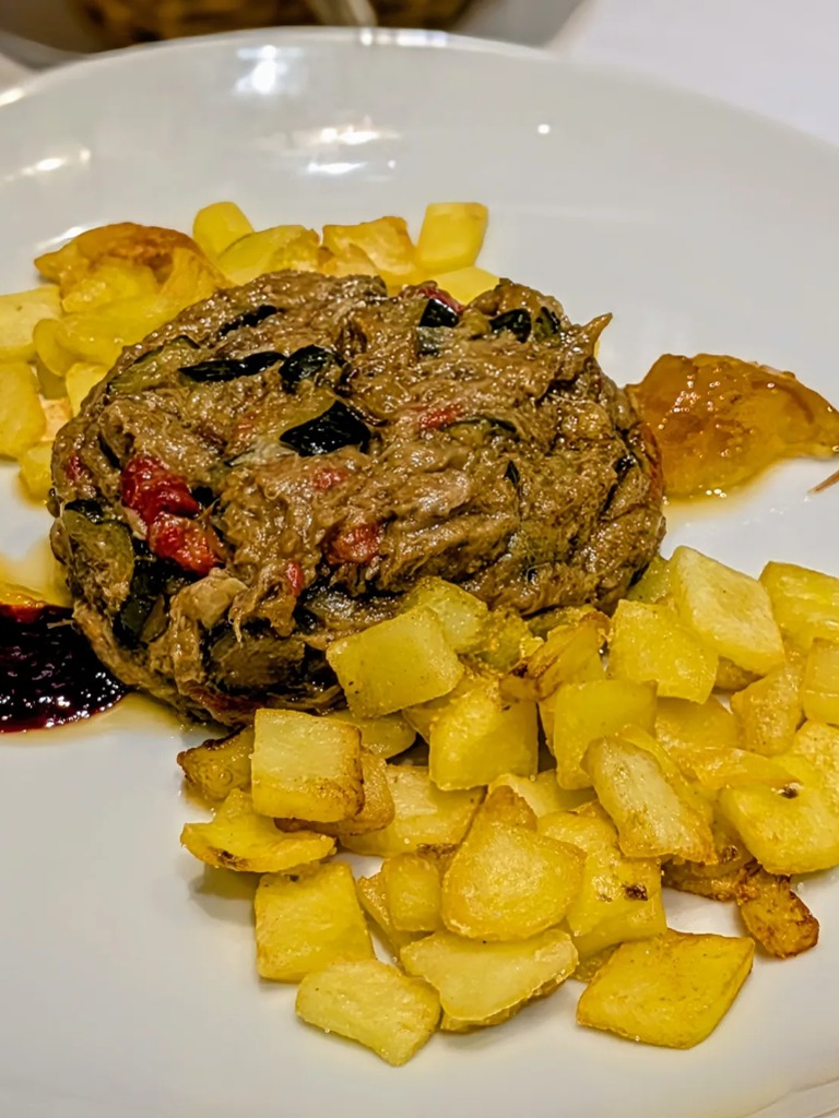 Menu of Restaurants in Zaragoza, Café MECCANO Gastrobar., Patoarriero