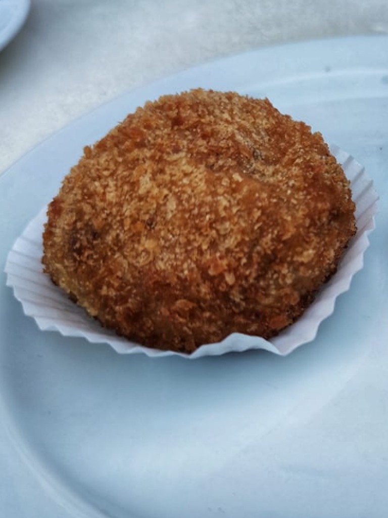 Carta de Restaurantes en Zaragoza, El Palco Romareda, Croqueta de rabo de toro