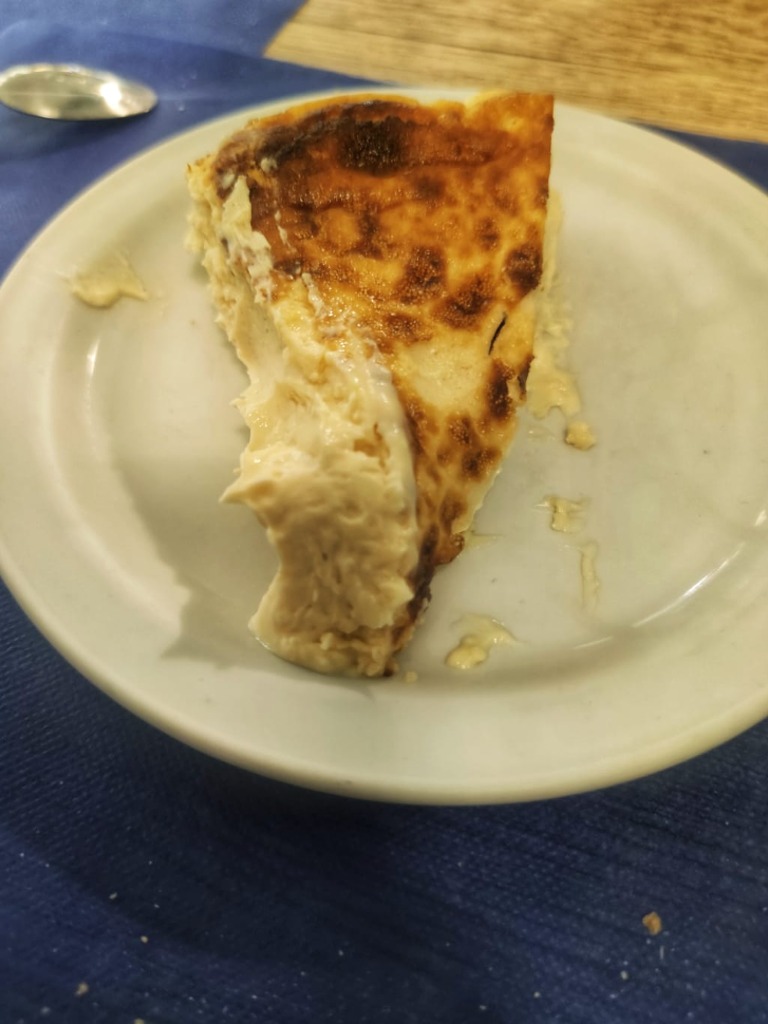 Carta de Restaurantes en Zaragoza, El Palco Romareda, Tarta de queso del Palco