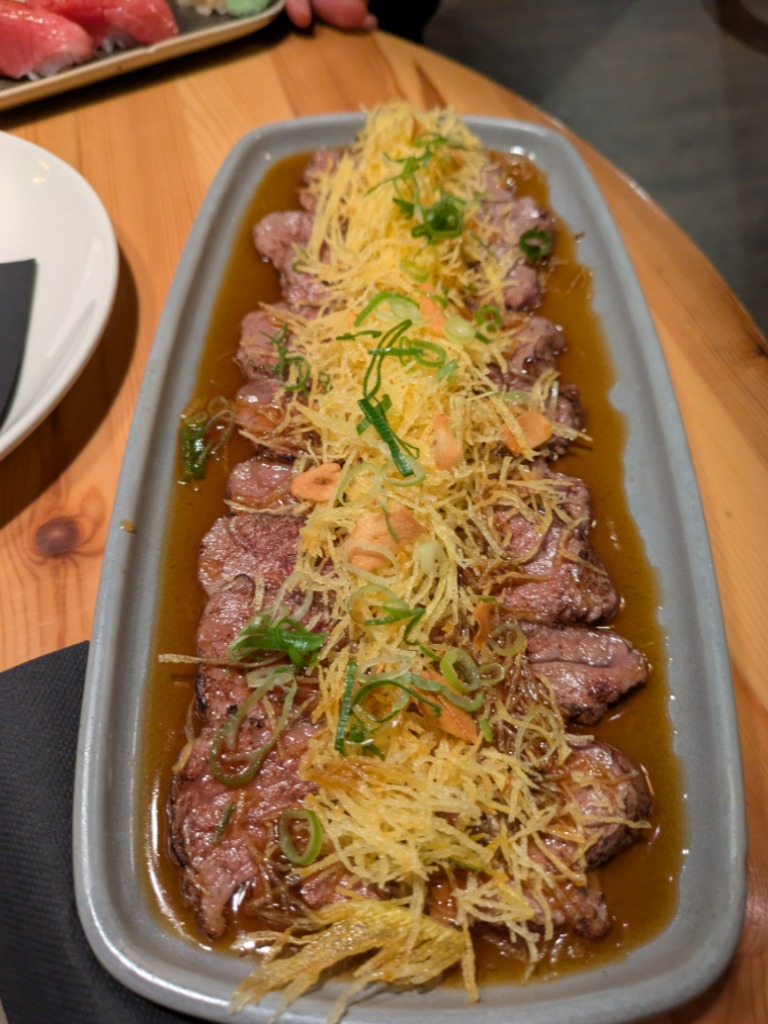 Carta de Restaurantes en Zaragoza, Ginger Fizz Bar, Tiradito de buey