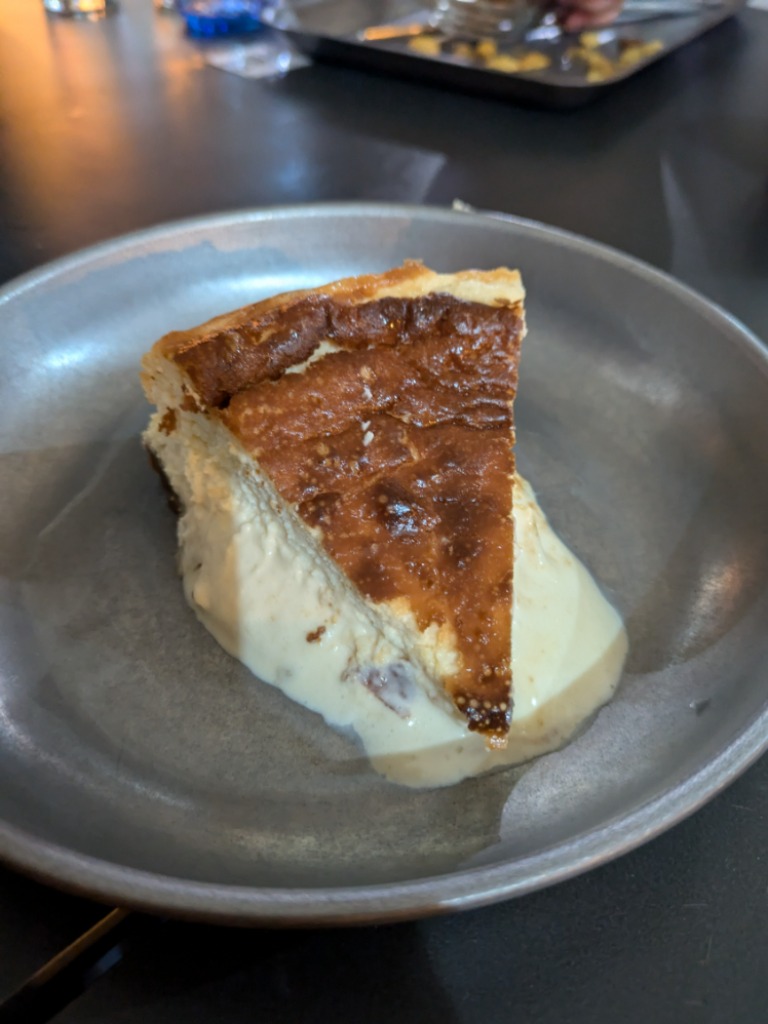 Menu of Restaurants in Zaragoza, Juancho's BBQ (Zaragoza), Tarta de queso