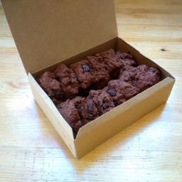 Carta de Restaurantes en Zaragoza, La Ciclería, Cookies de Cacao y Chocolate