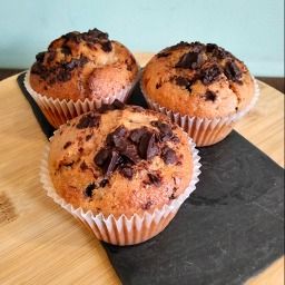 Carta de Restaurantes en Zaragoza, La Ciclería, Super Magdalenas Veganas de Naranja y Chocolate
