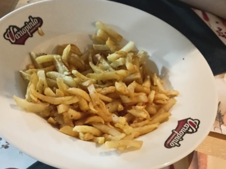 Carta de Restaurantes en Zaragoza, La Comarca Matarraña, Patatas fritas