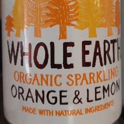 Carta de Restaurantes en Zaragoza, La Piparra, Refrescos Whole Earth Naranja-Limon